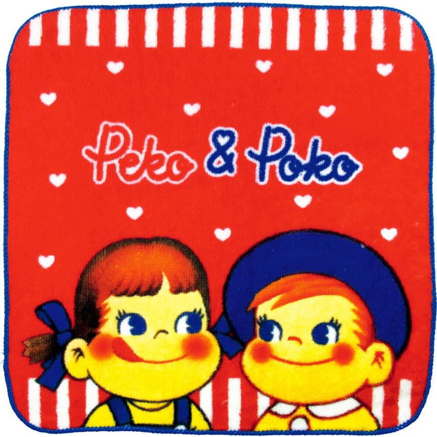 ペコちゃん やわらかミニタオル ペコ ポコ 不二家 Peko ミルキー ハイカラ横丁ｙahoo 店 通販 Yahoo ショッピング