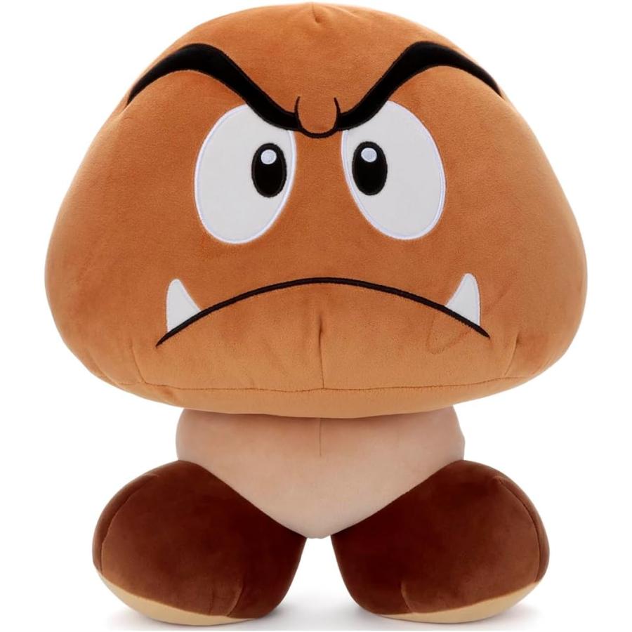 スーパーマリオ64 クリボー　ぬいぐるみ タカラトミーアー スーパーマリオ クッション ぬいぐるみ クリボー