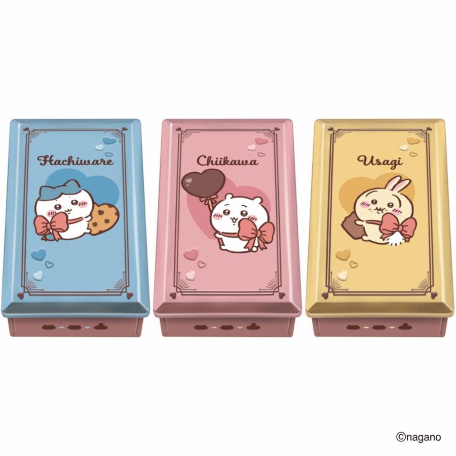 予約】【1月中旬発売】 ちいかわチョコレート缶 チョコレート3個入り