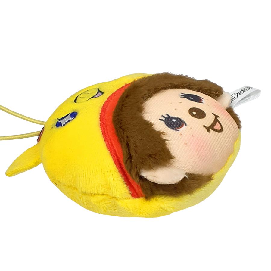 モンチッチ ご当地 フェイスマスコット 横浜限定 金豚 Monchhichi