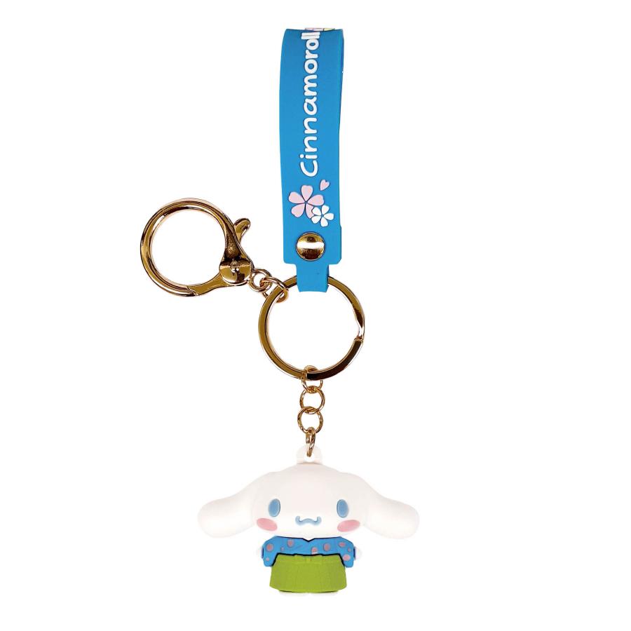サンリオ 着物シリーズ ラバー立体キーホルダー シナモロール （ブルー） Cinnamoroll : ハイカラ横丁Ｙahoo!店 - 通販 -  Yahoo!ショッピング