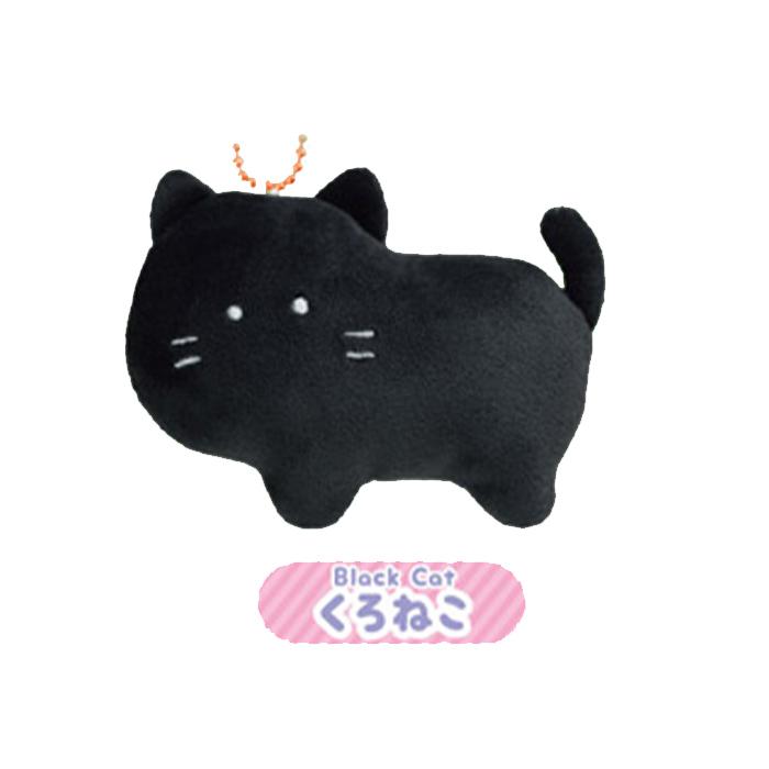 贈呈 つぶらな瞳の犬と猫 全12種 ぬいぐるみマスコット ボールチェーン