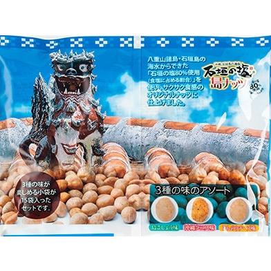 石垣の塩 島ナッツ 16g入り 10袋セット 送料無料 沖縄 お土産 人気