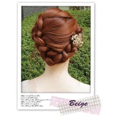 リトルムーン（Littlemoon） バレッタバンス 花 フラワー ゴールド