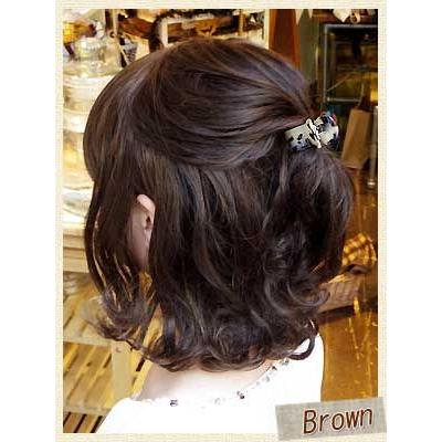 バンスクリップ ヘアカフス アセテート べっ甲 軽い ひとつしばり シンプル マーブルマーブル ポニー 追跡可能メール便｜hair｜02