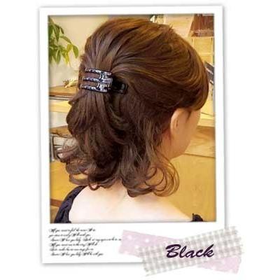 サイドバンスクリップ ブラッククリップ 001 シンプル 控えめ 簡単 ヘアアクセサリー Haclm724nn リトルムーン ヘアアクセサリー 通販 Yahoo ショッピング