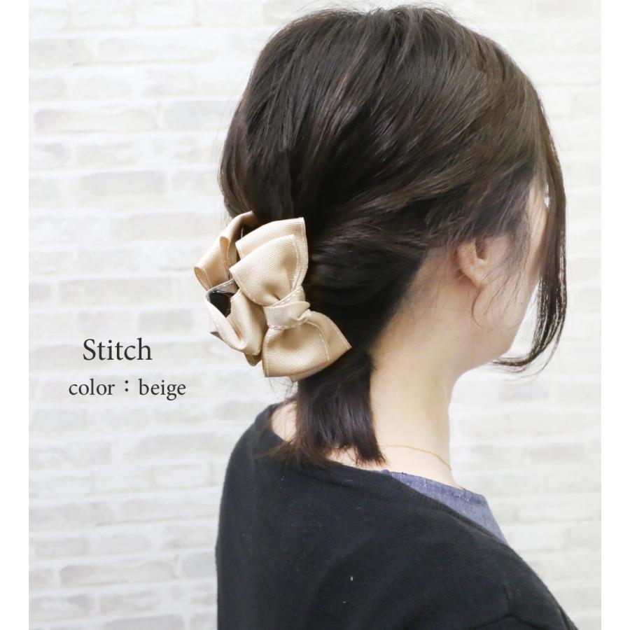 リトルムーン（Littlemoon） バンスクリップ ヘアクリップ リボン
