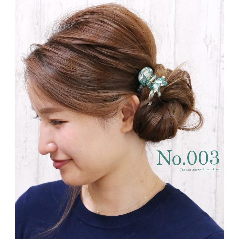 リトルムーン（Littlemoon） ヘアクリップ バンス アセテート 5本足