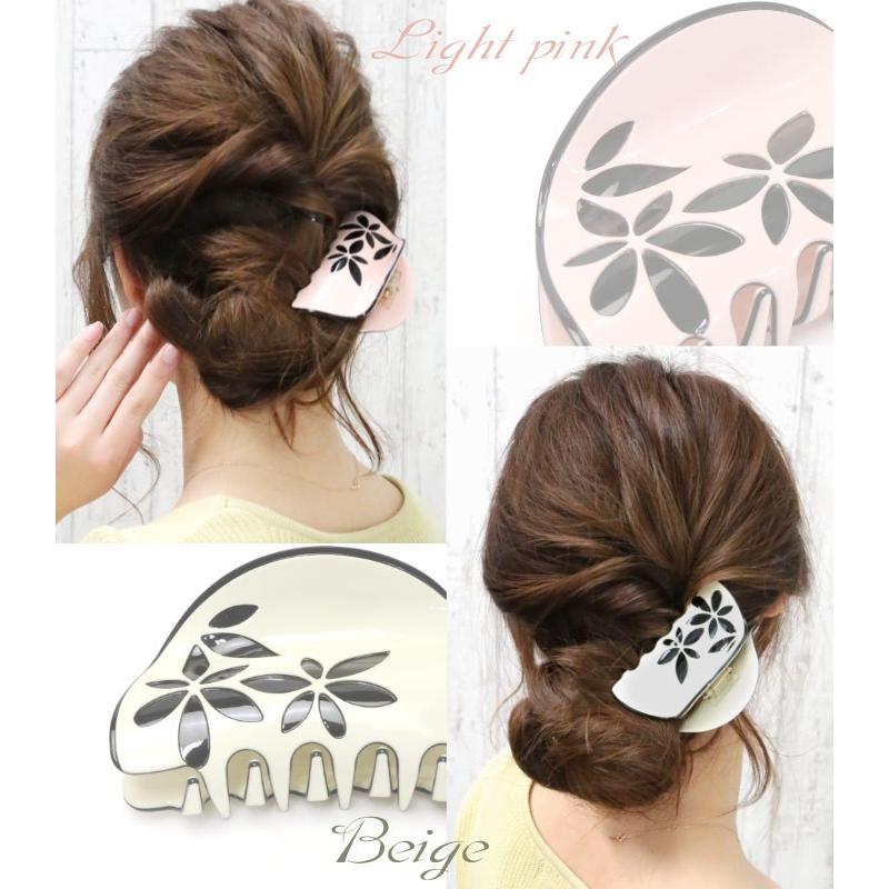 リトルムーン（Littlemoon） バンスクリップ ヘアクリップ エナメル 花