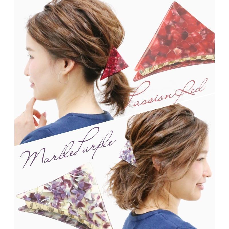 リトルムーン（Littlemoon） バンスクリップ ヘアクリップ 三角