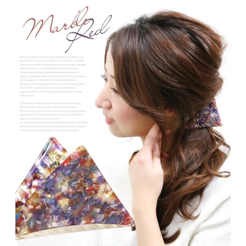 リトルムーン（Littlemoon） バンスクリップ ヘアクリップ 三角