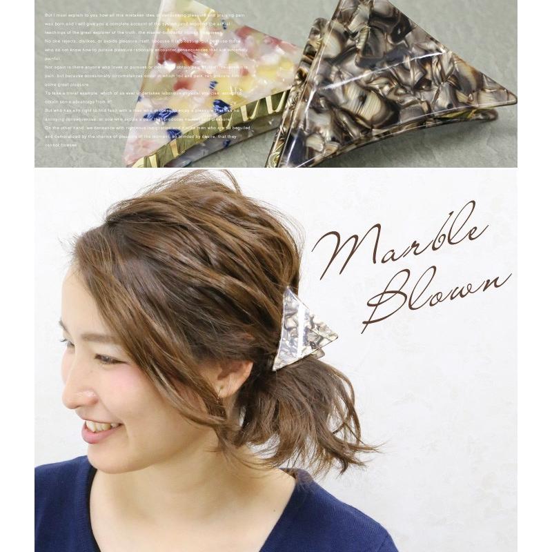 リトルムーン（Littlemoon） バンスクリップ ヘアクリップ 三角