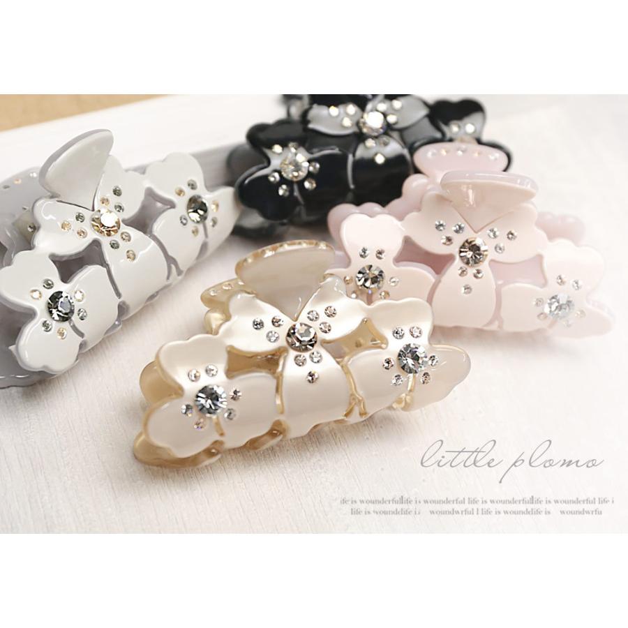 リトルムーン（Littlemoon） Champagne バンスクリップ クリスタル 花