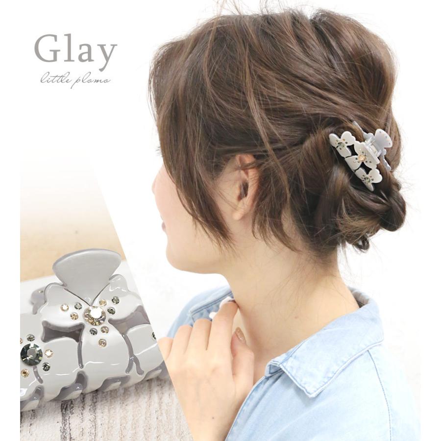 リトルムーン（Littlemoon） Champagne バンスクリップ クリスタル 花