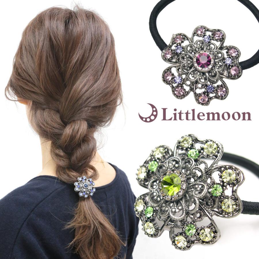 ヘアゴム ストーン フラワー 花 輝き キラキラ 宝石風 日常 可愛い ヘアアレンジ ヘアアクセサリー 髪飾り アプリコットフラワー 追跡可能メール便 Haglm035bn リトルムーン ヘアアクセサリー 通販 Yahoo ショッピング