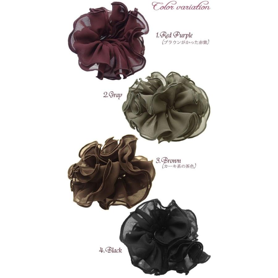 シュシュ シフォン 黒 ヘアアクセサリー 就活 冠婚葬祭 ヘアゴム 大きめ 追跡可能メール便対応 ダブルクレマ Haglm447nn リトルムーン ヘアアクセサリー 通販 Yahoo ショッピング