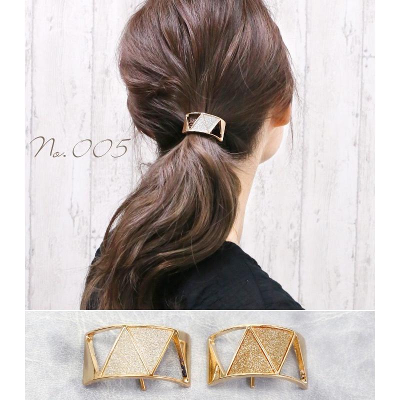 リトルムーン（Littlemoon） ヘアカフス ポニーフック ゴールド