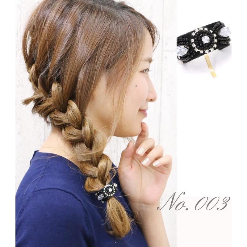 リトルムーン（Littlemoon） ヘアカフス ポニーフック クリスタル