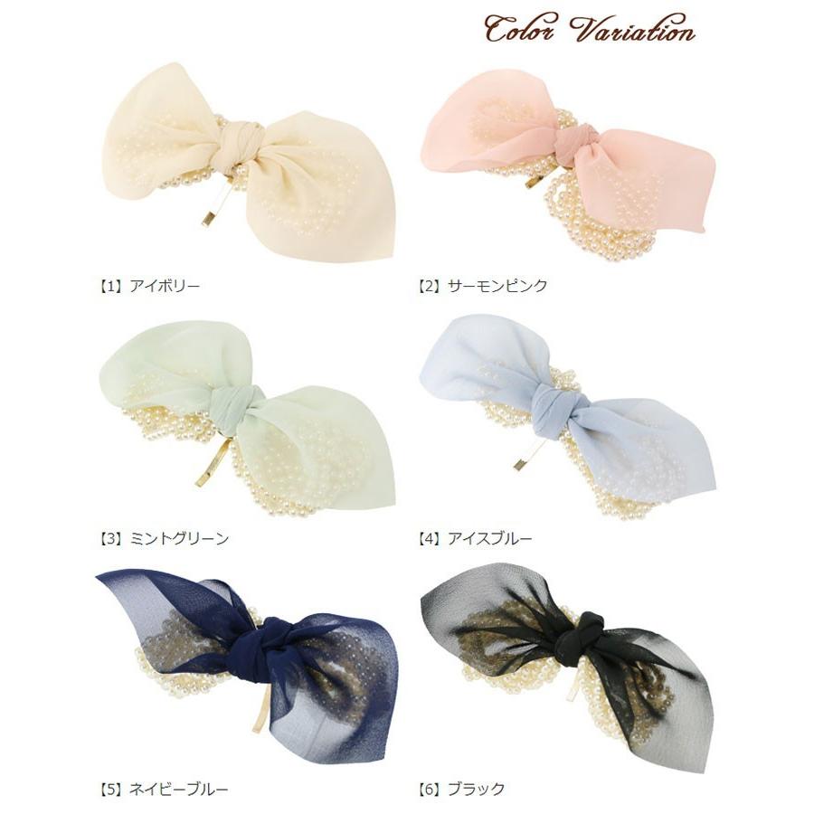 【美品】acca ヘアゴム　リボン アクセ送料無料 リボン ヘアゴム レディース ヘアアクセ・(50