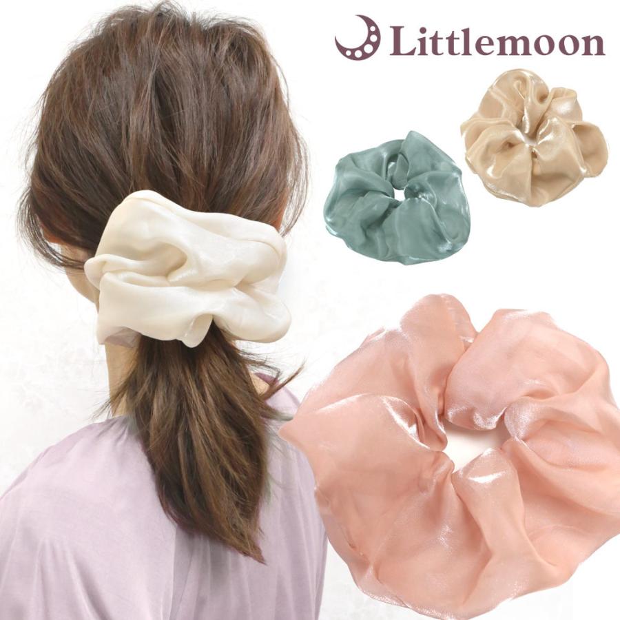 シュシュ ヘアゴム ビッグ 光沢 高級感 フェミニン 上品 ボリューム 大きめ 簡単 ヘアアレンジ ヘアアクセサリー 髪飾り Bigオーガンジー 追跡可能メール便 Hagls123nn リトルムーン ヘアアクセサリー 通販 Yahoo ショッピング