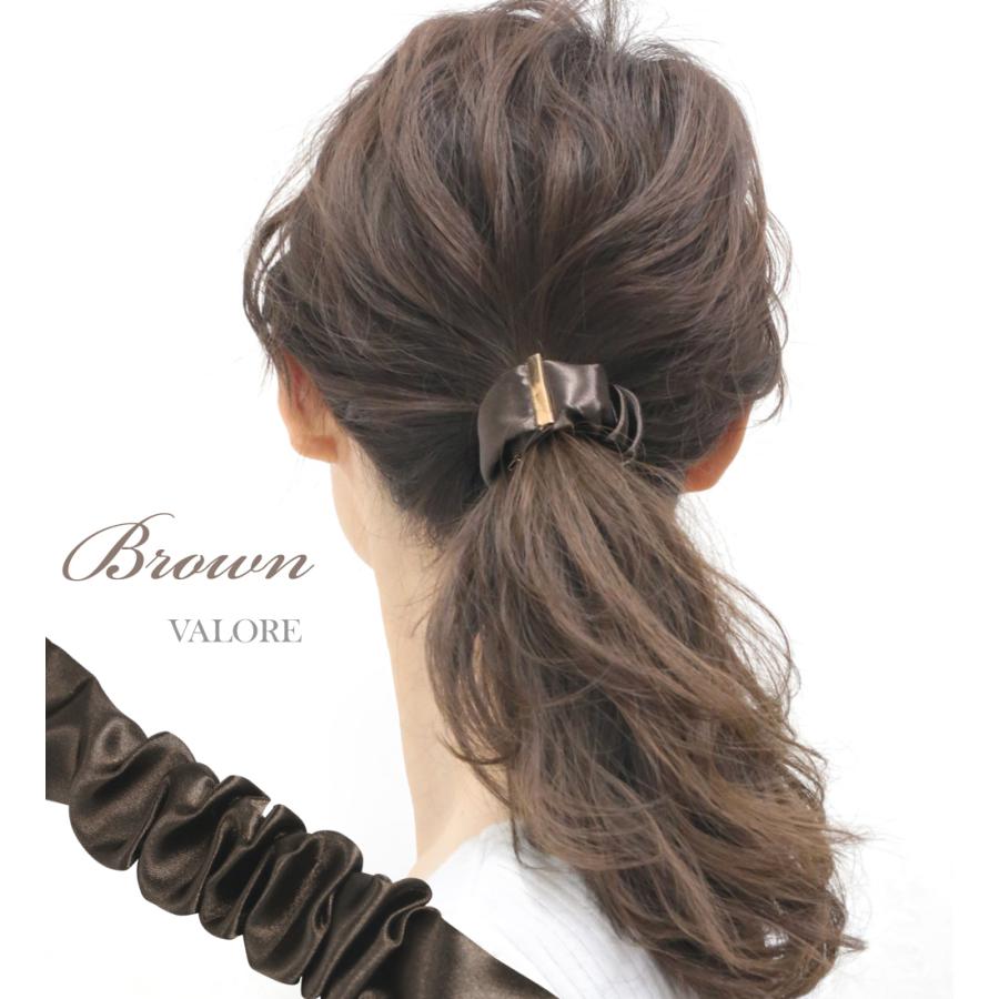 リトルムーン（Littlemoon） ヘアカフス ポニーフック サテン 巻くだけ