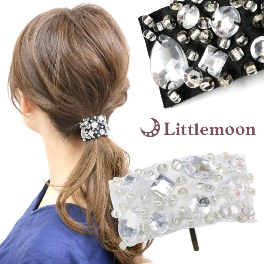 ヘアカフス ポニーフック ビジュー ワイヤー入り キラキラ ゴージャス 存在感 華やか 簡単 ヘアアクセサリー 髪飾り ラクウェウス 追跡可能メール便 Hagls154nn リトルムーン ヘアアクセサリー 通販 Yahoo ショッピング