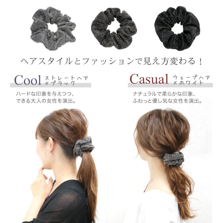 リトルムーン（Littlemoon） シュシュ スタッズ キラキラ 華やか