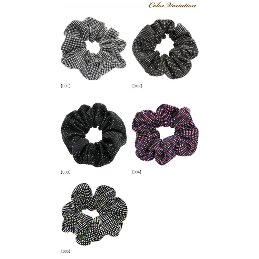 リトルムーン（Littlemoon） シュシュ スタッズ キラキラ 華やか