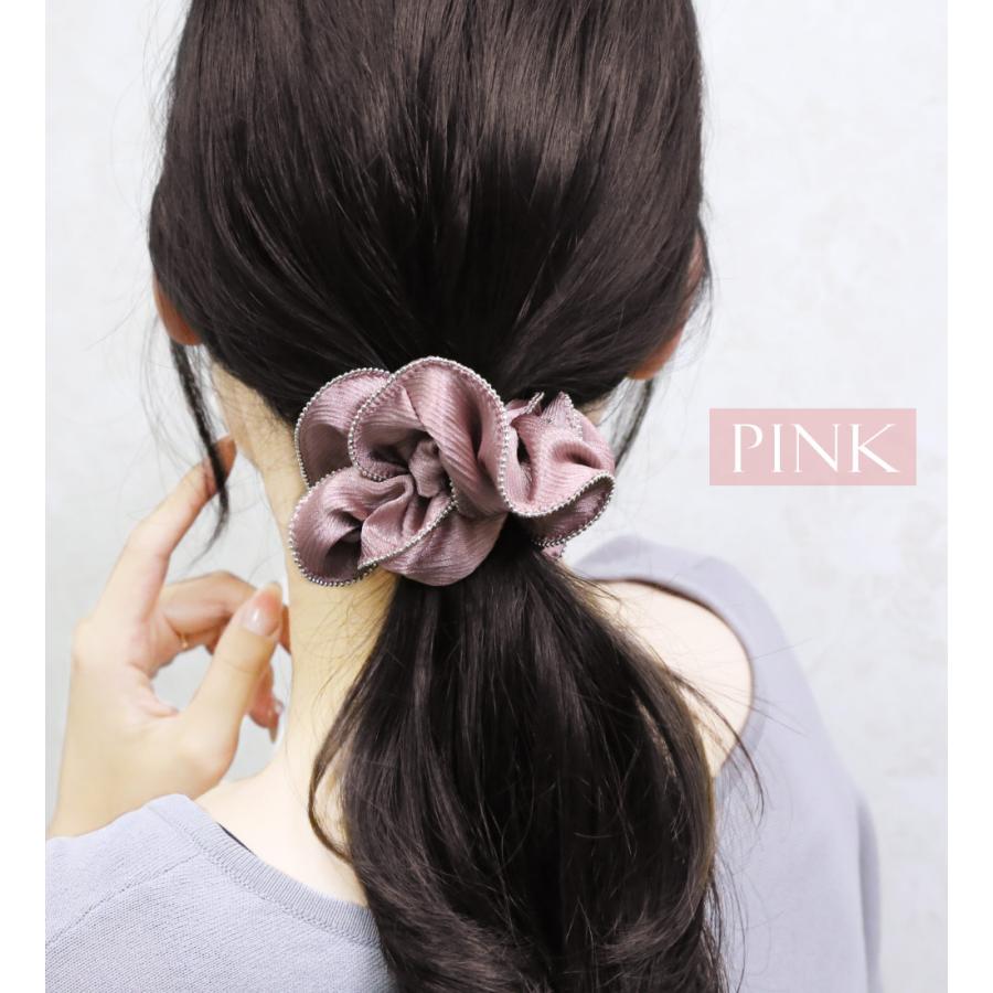 リトルムーン（Littlemoon） シュシュ エレガント 高級感 髪飾り