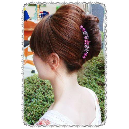 正規品直輸入 パーティー 夜会巻きコーム プレリュード 22本櫛 ヘアアクセサリー Materialworldblog Com