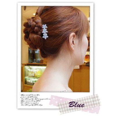 パッチン留め ジャンティーユ お花 フラワー　ヘアアクセサリー 追跡可能メール便対応 | リトルムーン | 01