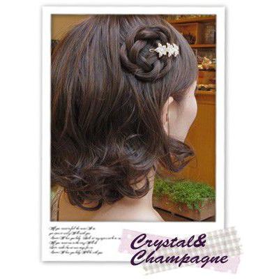 パッチン留め ジャンティーユ お花 フラワー　ヘアアクセサリー 追跡可能メール便対応 | リトルムーン | 02