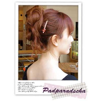 パッチン留め アリエス きらきら ストーン　ヘアアクセサリー 追跡可能メール便対応 | リトルムーン | 01