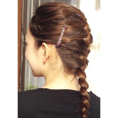 リトルムーン（Littlemoon） パッチン留め クリスタル スワロフスキー