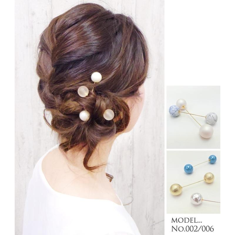 ヘアバトン ゴールド ストーン ヘアアクセサリー ヘアピン シルバー ツインソフィア | リトルムーン | 05