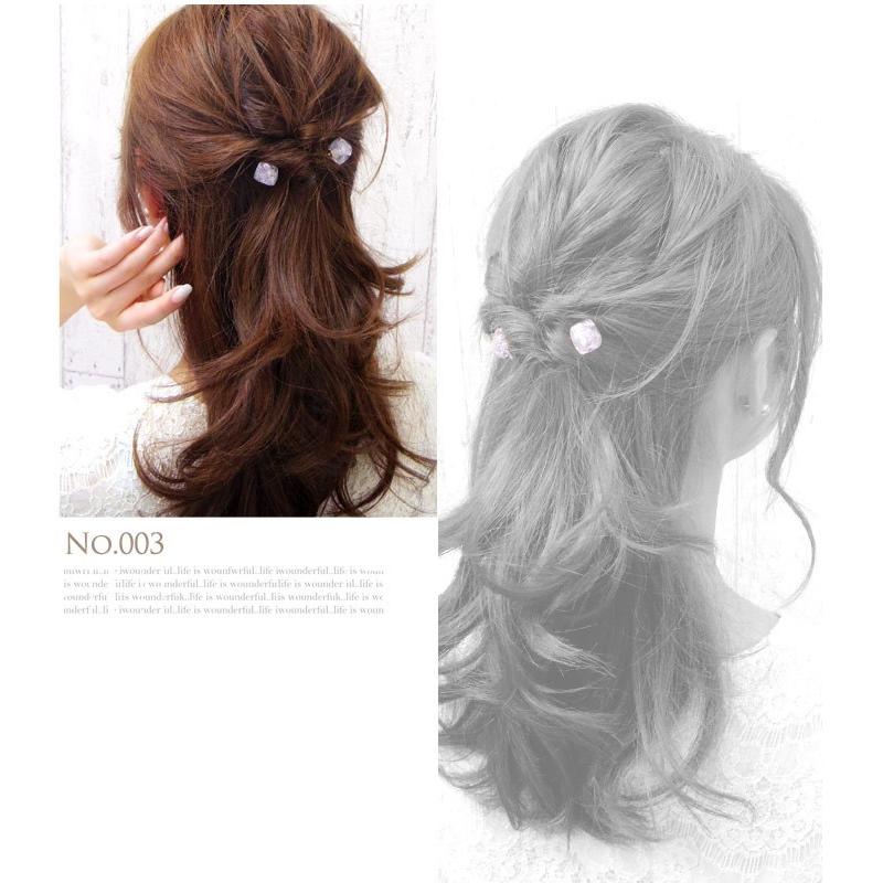 ヘアバトン ゴールド ストーン シルバー ヘアアクセサリー ヴェラソフィア 追跡可能メール便対応 | リトルムーン | 05