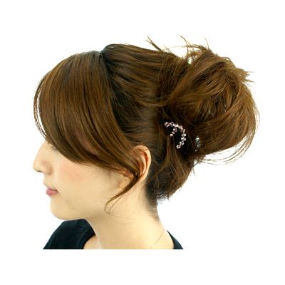 コーム パーティー 女髪の夜会巻きvスティック シンプルアーチ ヘアアクセサリー Haq3v007mb リトルムーン ヘアアクセサリー 通販 Yahoo ショッピング