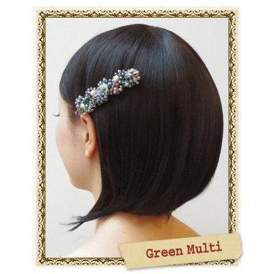 Bijou de beeds バレッタ ディオネ ビーズ シェル パール　ヘアアクセサリー｜hair｜02