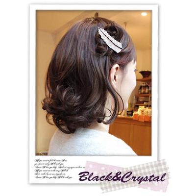 バレッタ ベルティエ リーフ 髪飾り パーティ ヘアアクセサリー 追跡可能メール便対応 Havlm319gd リトルムーン ヘアアクセサリー 通販 Yahoo ショッピング