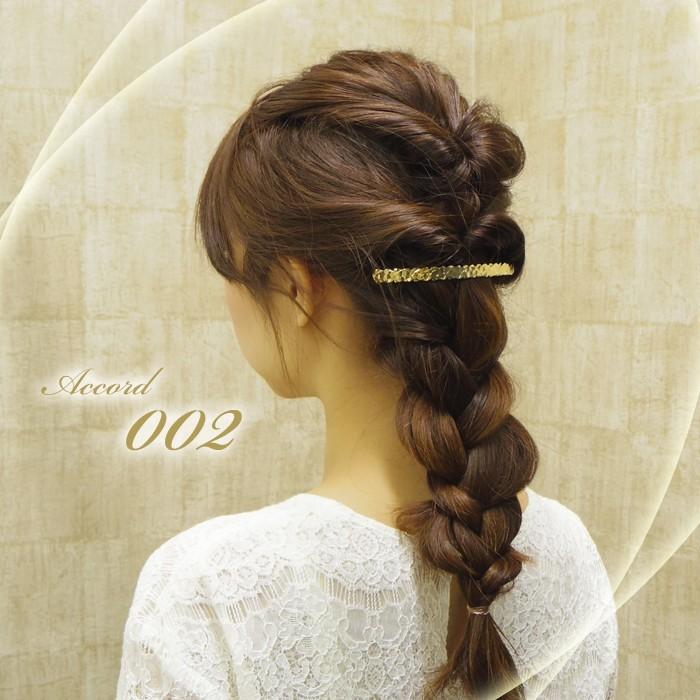 リトルムーン（Littlemoon） バレッタ ゴールド ナチュラル ヘア