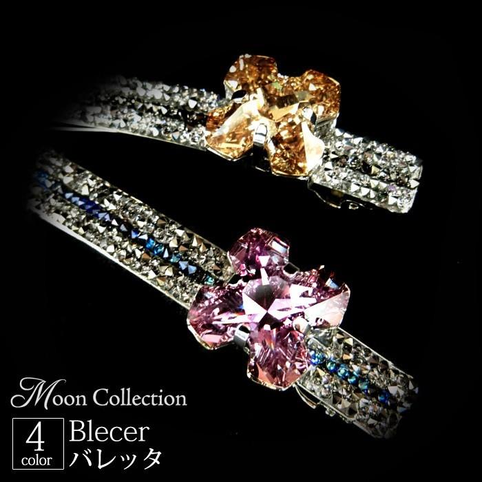 778【新品未使用】結婚式＊入学式＊和装／春色カラー大粒スワロフスキーバレッタ 778【新品未使用】結婚式＊入学式＊和装／春色カラー大粒