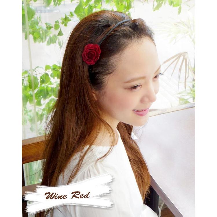 リトルムーン（Littlemoon） カチューシャ エモント バラ お花 華やか