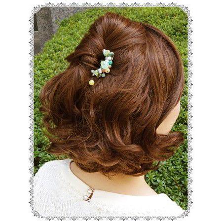 セット 凛音りんね＆Eスティックプラスショート　ヘアアクセサリー 夜会巻き | リトルムーン | 02