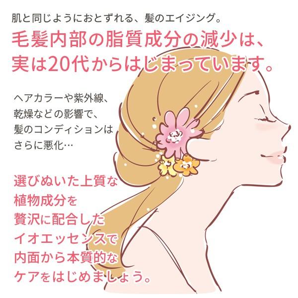 ルベル イオ エッセンス 100mL 選べる 3本セット《モイスト/スリーク/フォルティ》 洗い流さないトリートメント 父の日｜haircarecafe｜03