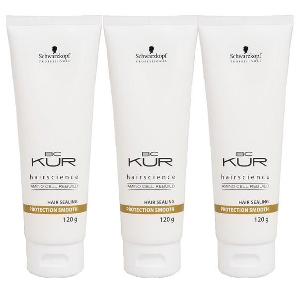 シュワルツコフ BCクア ヘアシーリング プロテクションスムース a 120g x3個セット ヘアサロン専売品