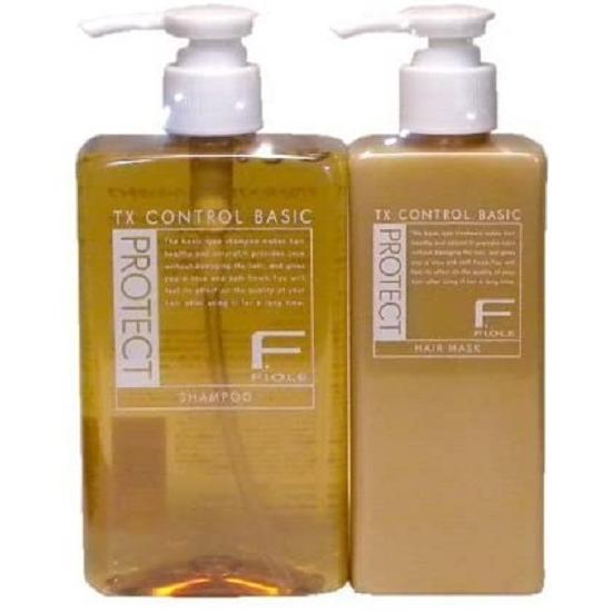 送料無料 フィヨーレ FIOLE ／ Fプロテクト ベーシックシャンプー 300ml ベーシックマスク 200g?6セット セット・送料無料》フィヨーレ ベーシック シャンプー 300mL&マスク
