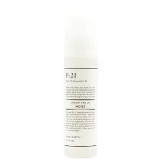 R-21 ストレート ヘアオイル モイスト 100ml 送料無料》【サンコール】R-21 ストレート ヘアオイル モイスト 100ml