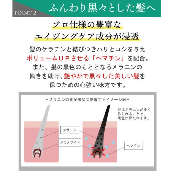 【美容室専売品】髪のボリュームが気になる方へ！ボリュームアップヘアパック(240g) 頭皮と髪のエイジングケア スカルプケア｜hairmake-earth-store｜06