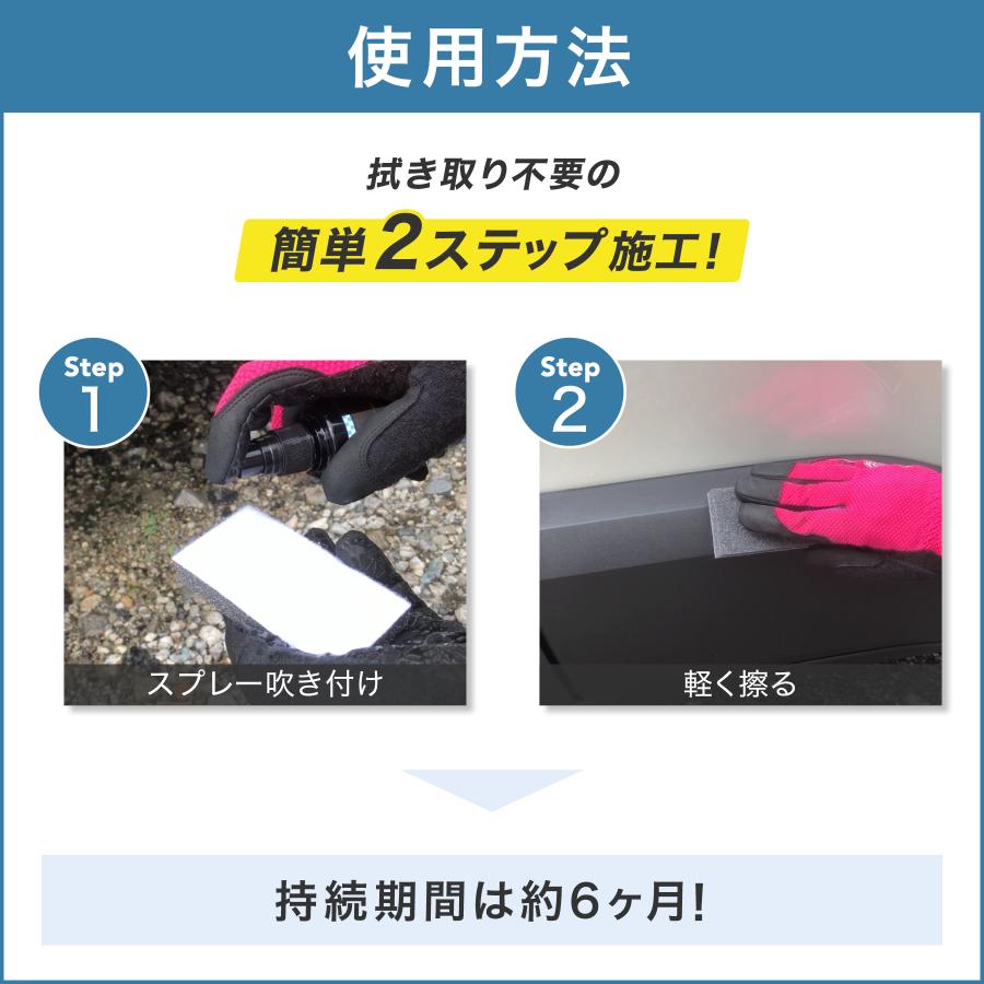 【雑誌掲載有】おさるのスゴピカ リブラック 黒艶 コーティング剤 未塗装樹脂 カーコーティング 黒樹脂 ツヤ出し剤 洗車 |  | 02