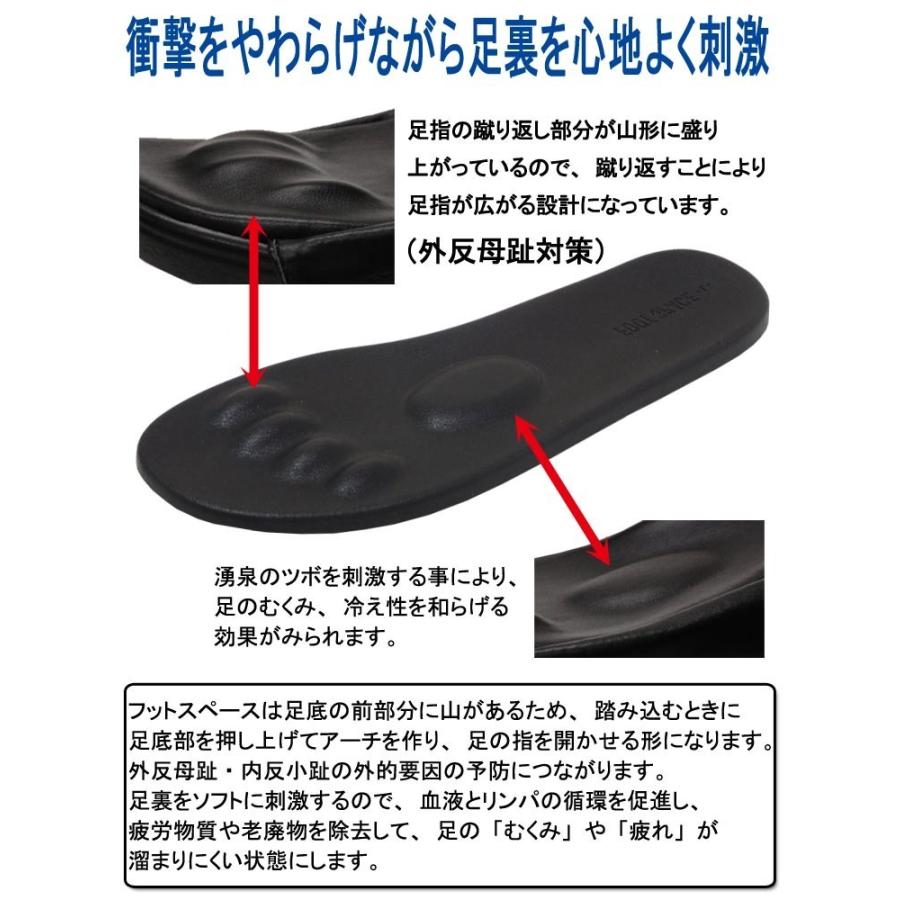 Newタイプ　足指が広がる設計　コンフォートサンダル　フットスペース｜haiteya-store｜04